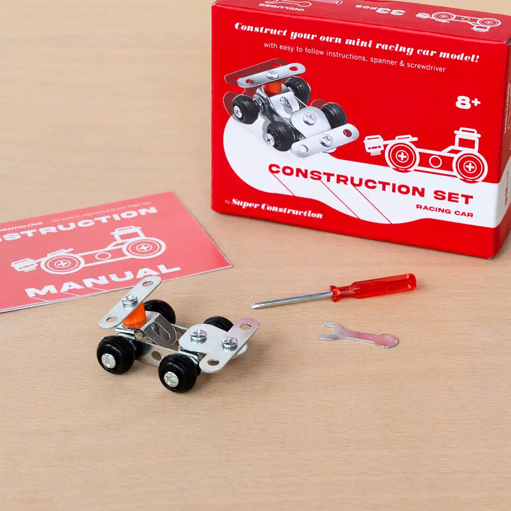 MINI KIT COSTRUZIONE AUTO DA CORSA