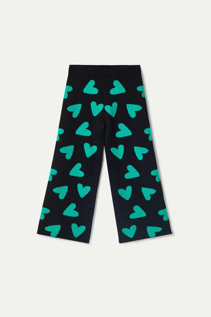 PANTALONI BAMBINA CUORI