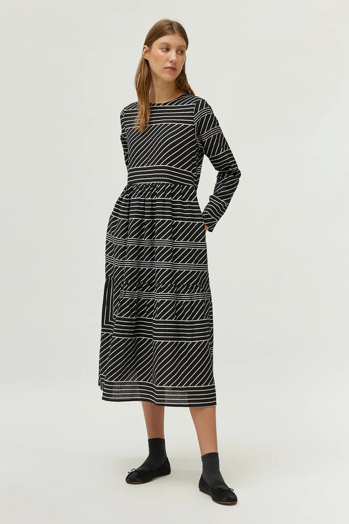 ABITO RIGHE ZIG ZAG