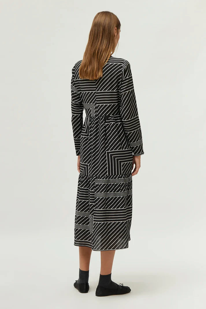 ABITO RIGHE ZIG ZAG