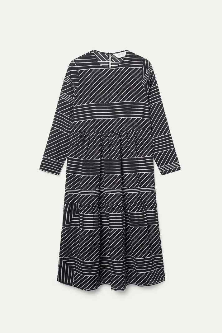 ABITO RIGHE ZIG ZAG