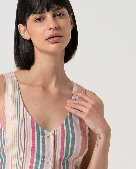 GILET RIGA MULTICOLORE