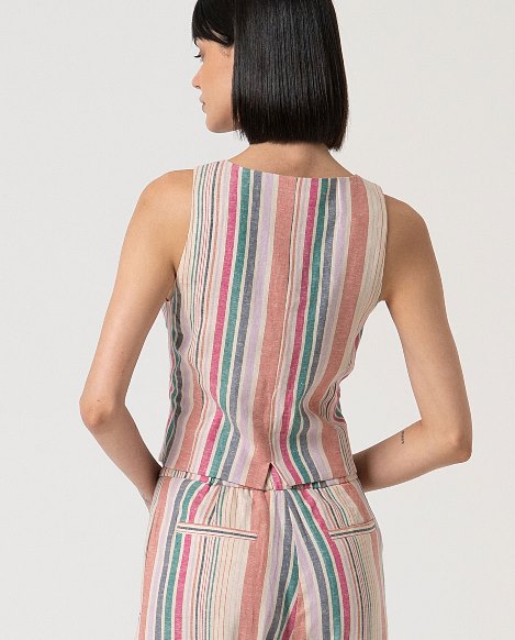 GILET RIGA MULTICOLORE