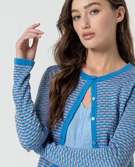 MAGLIA CARDIGAN OPTICAL