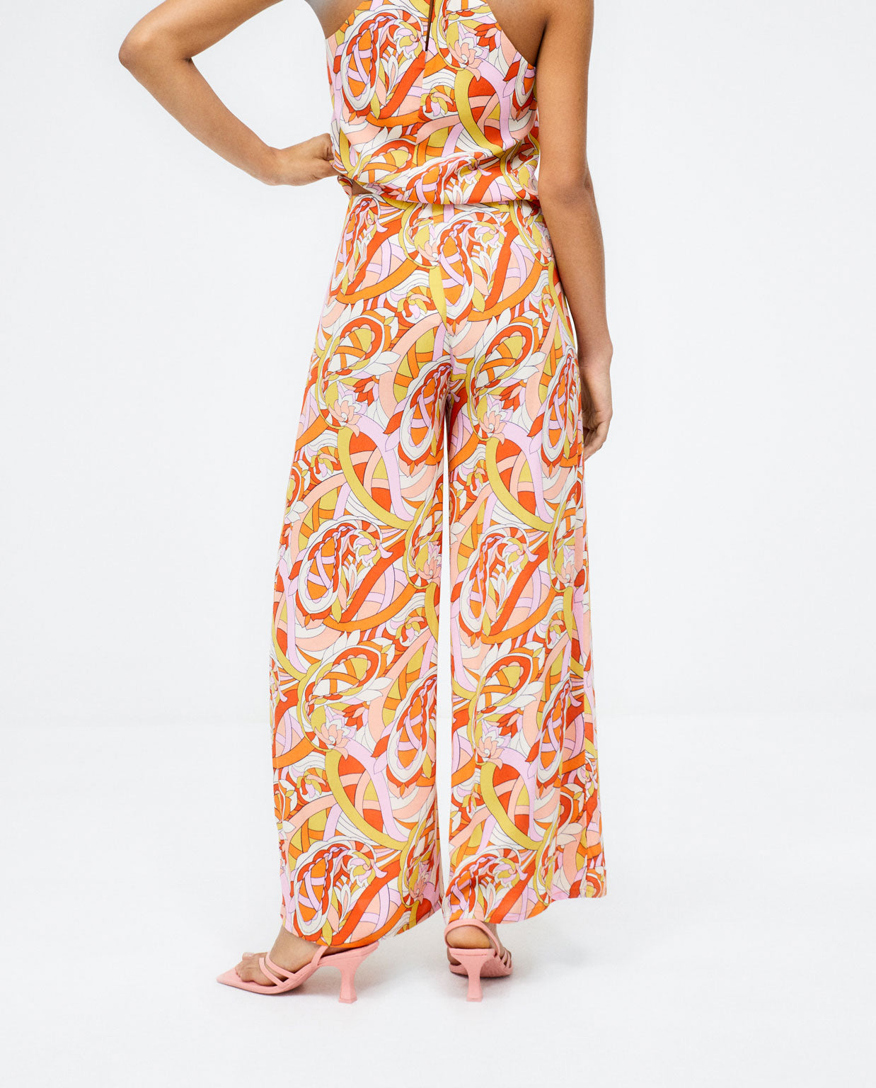 PANTALONE PALAZZO FANTASIA '70