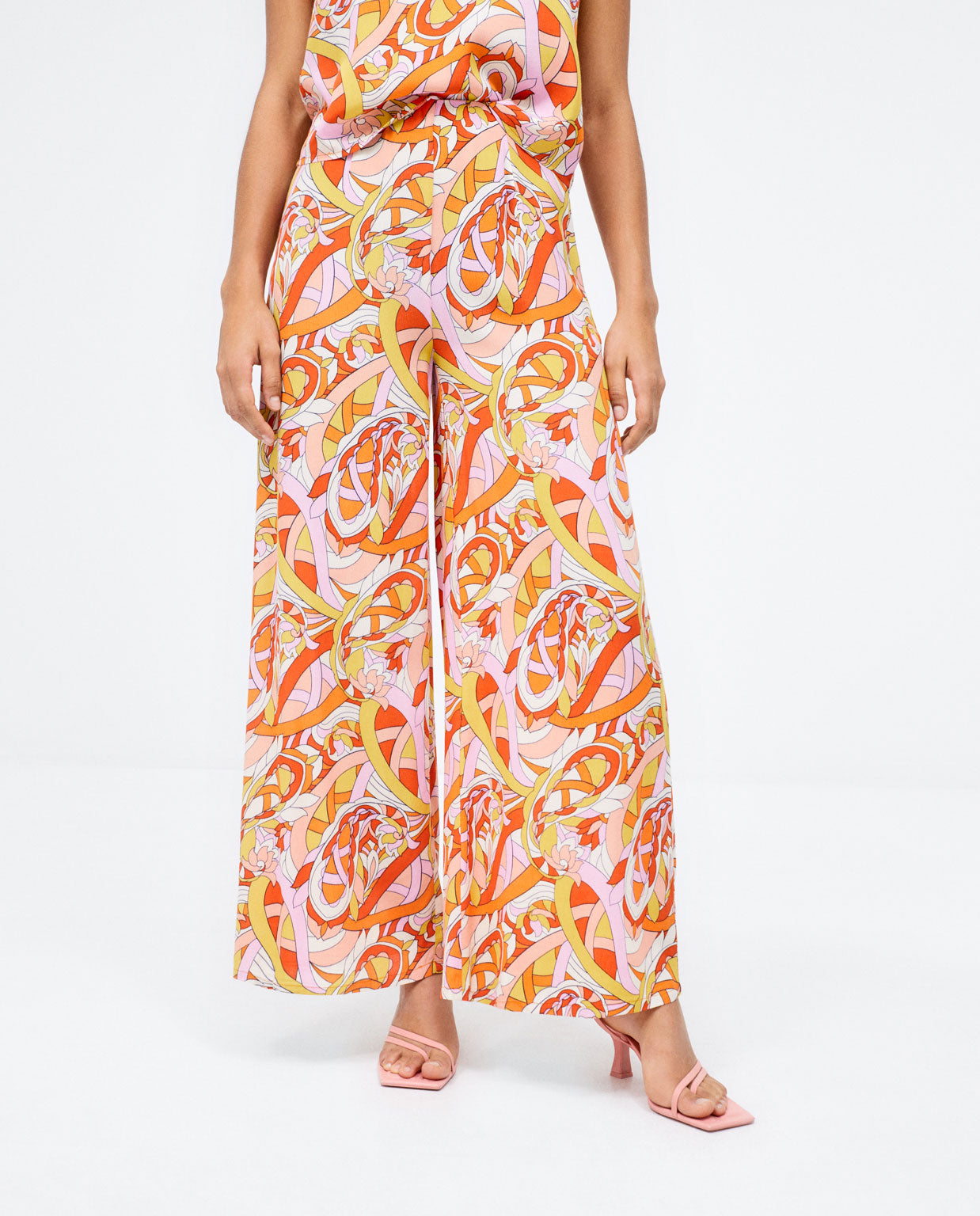 PANTALONE PALAZZO FANTASIA '70