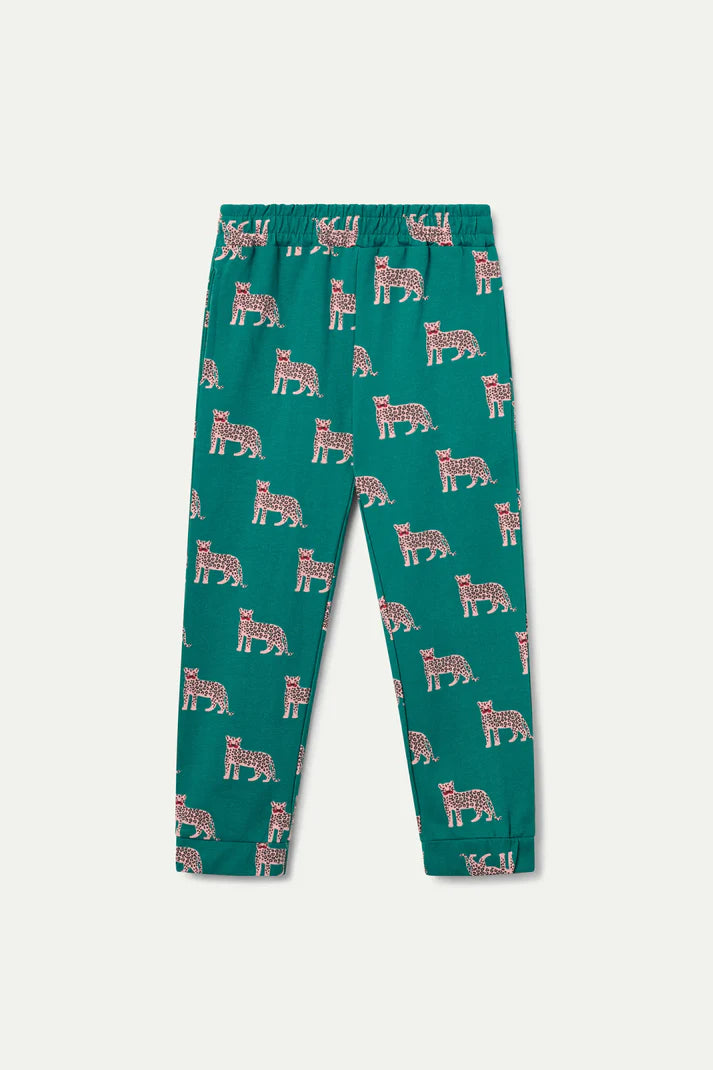 PANTALONI FELPA BAMBINA CON GIAGUARI