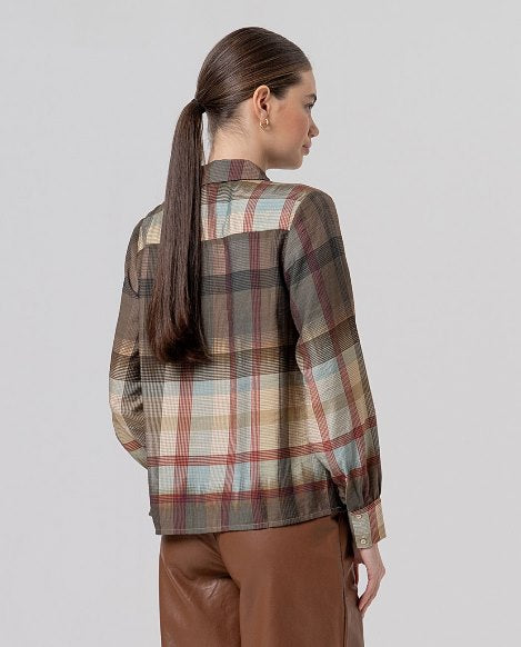 CAMICIA QUADRI MULTICOLORE