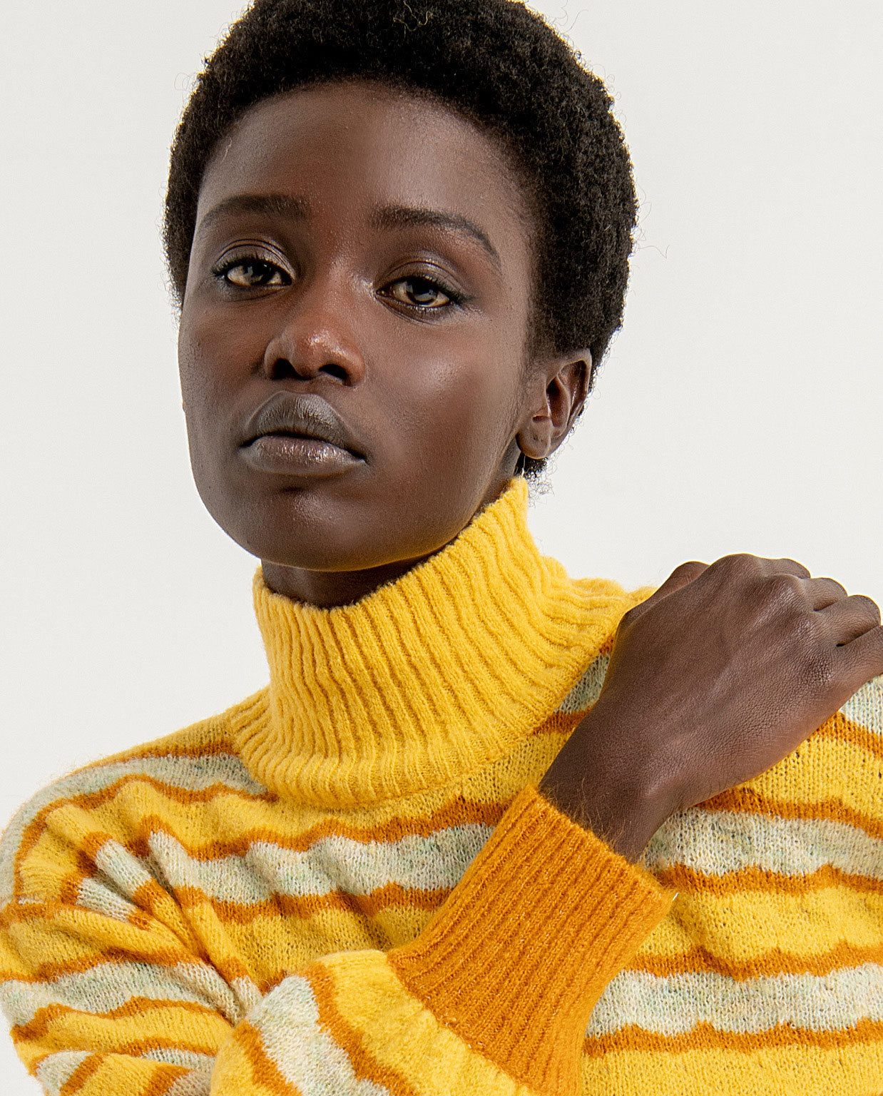 MAGLIA RIGHE ONDULATE
