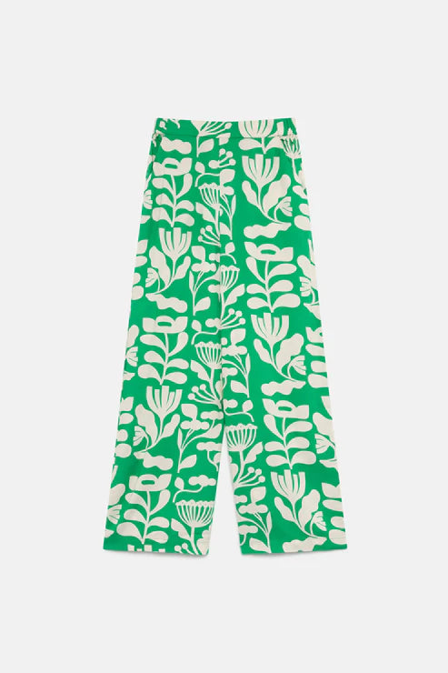 PANTALONI STAMPA FLORA
