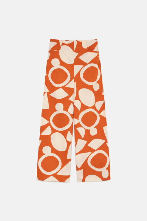 PANTALONI STAMPA GEOMETRIC AFRICA