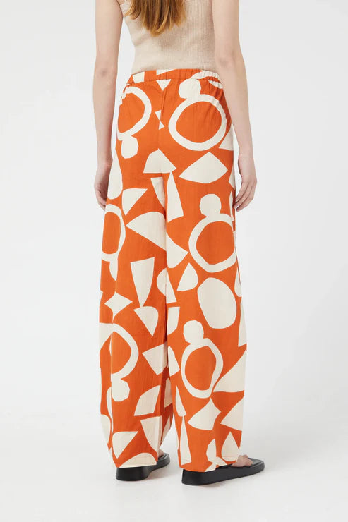 PANTALONI STAMPA GEOMETRIC AFRICA