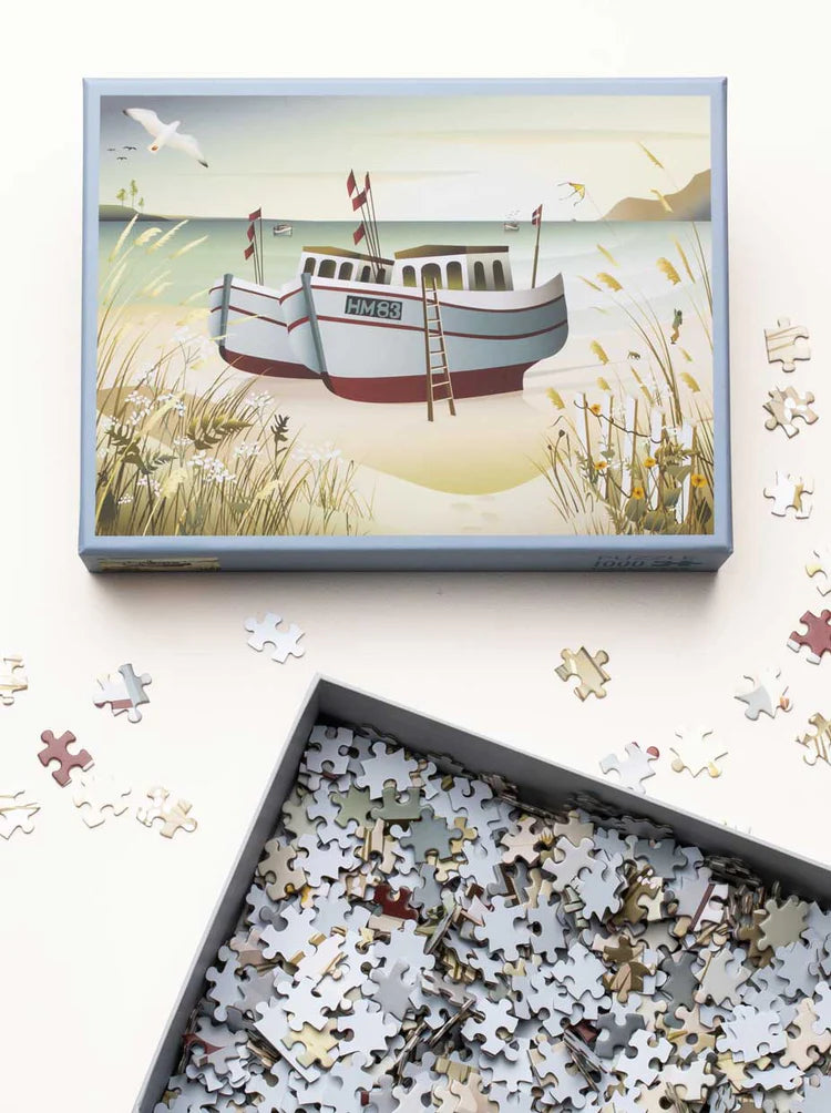 PUZZLE 1000pz - Barche da pesca