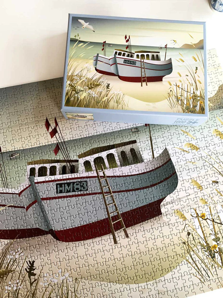 PUZZLE 1000pz - Barche da pesca