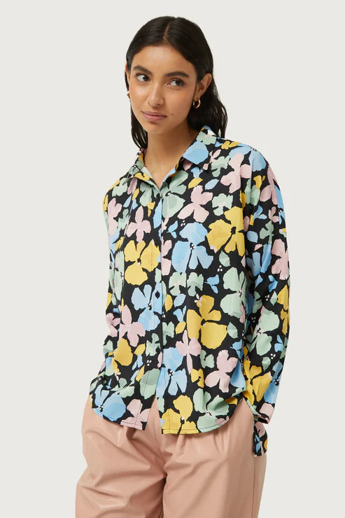 CAMICIA FLOREALE PASTELLO