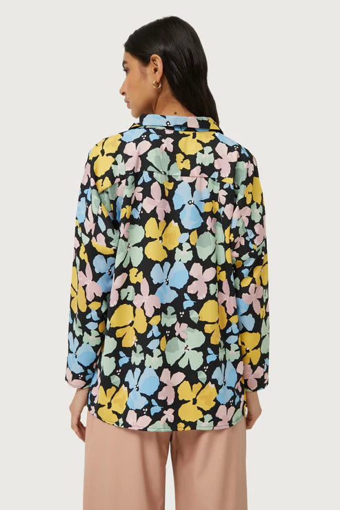 CAMICIA FLOREALE PASTELLO