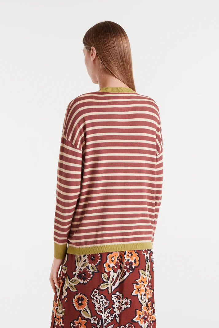 MAGLIA RIGHE A CONTRASTO