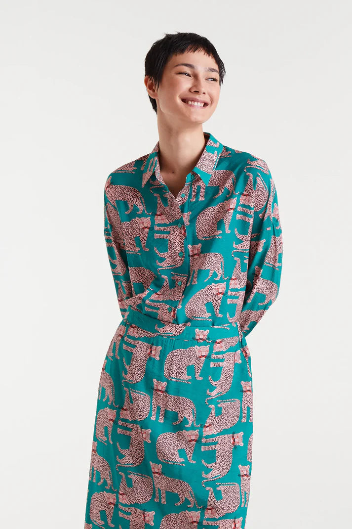 CAMICIA STAMPA GIAGUARI