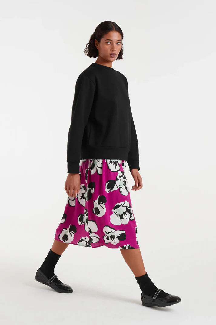 ABITO  FELPA CON MAXIFIORI