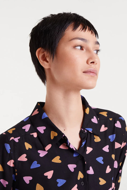 CAMICIA CUORI PASTELLO