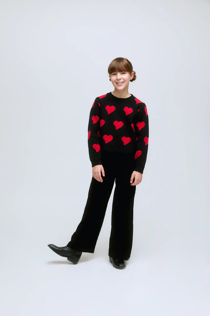 MAGLIA BAMBINA CUORI