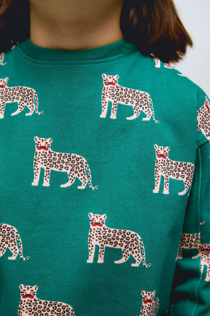 FELPA BAMBINA CON GIAGUARI