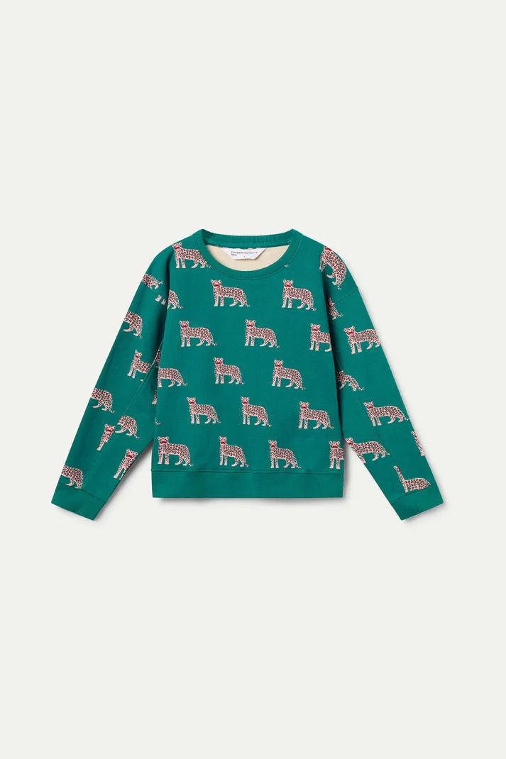 FELPA BAMBINA CON GIAGUARI