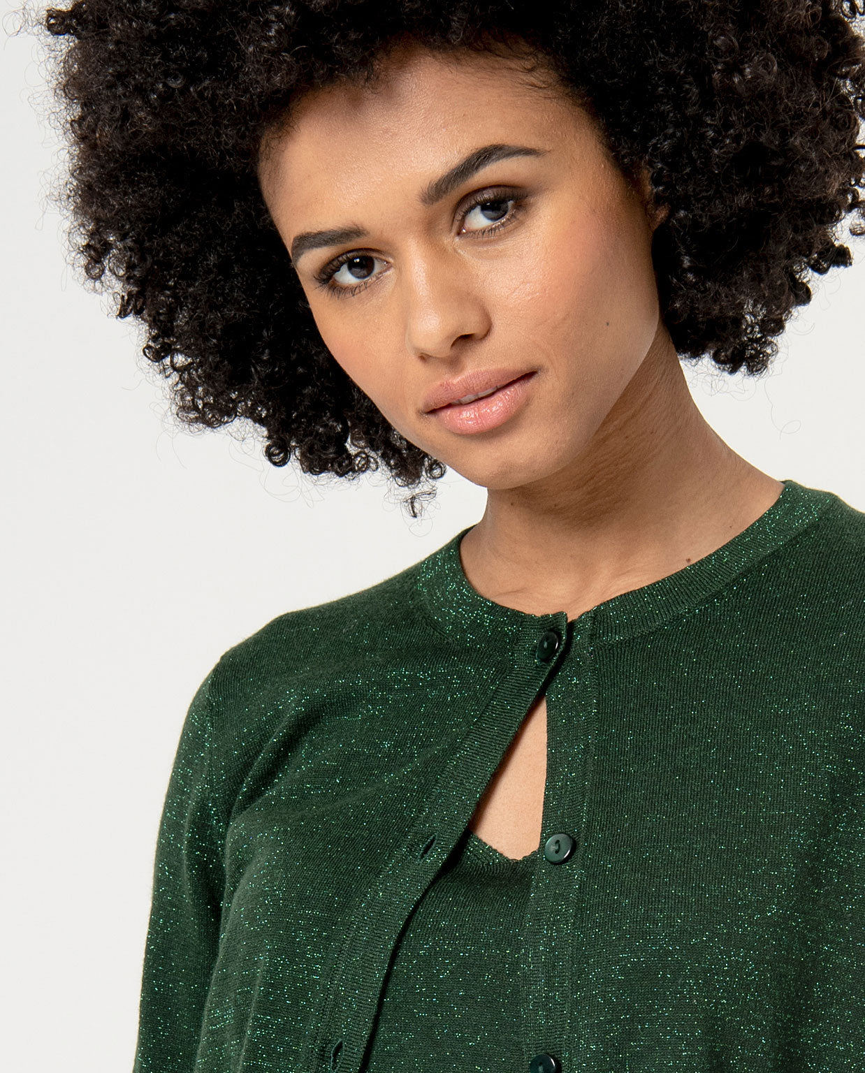CARDIGAN LUREX