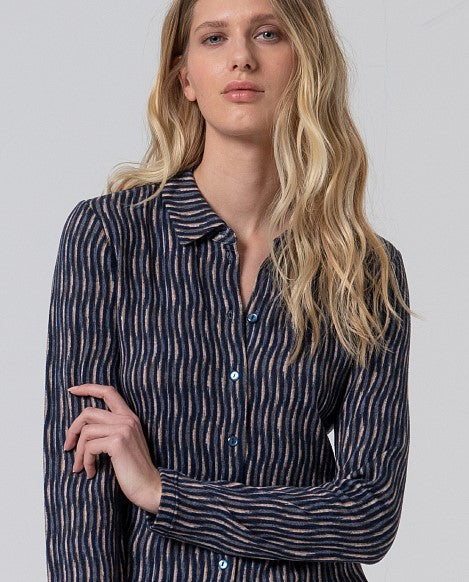 CAMICIA IN JERSEY FANTASIA DI ONDINE