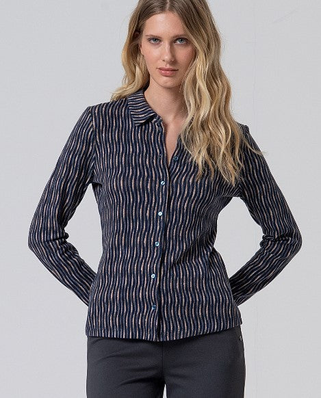 CAMICIA IN JERSEY FANTASIA DI ONDINE