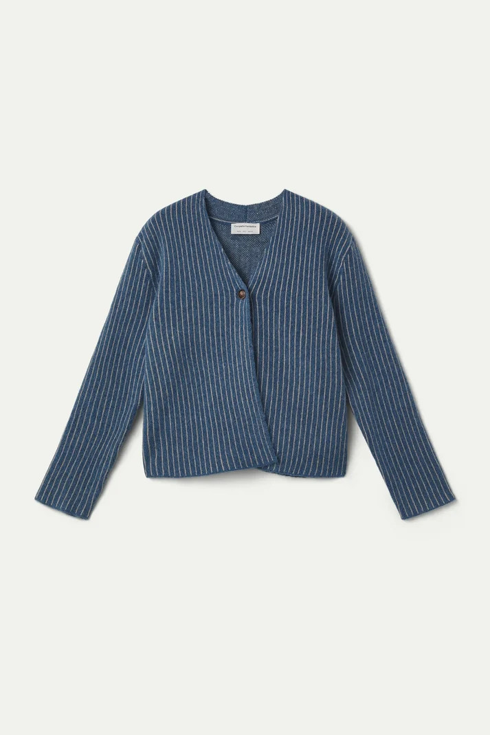 MAGLIA CARDIGAN GESSATO