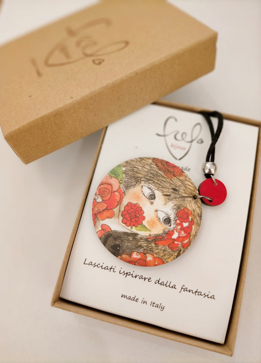 COLLANA BOCCA DI ROSA