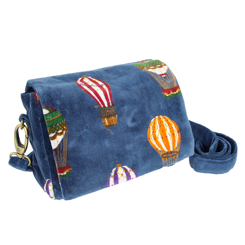 BORSA A TRACOLLA IN VELLUTO