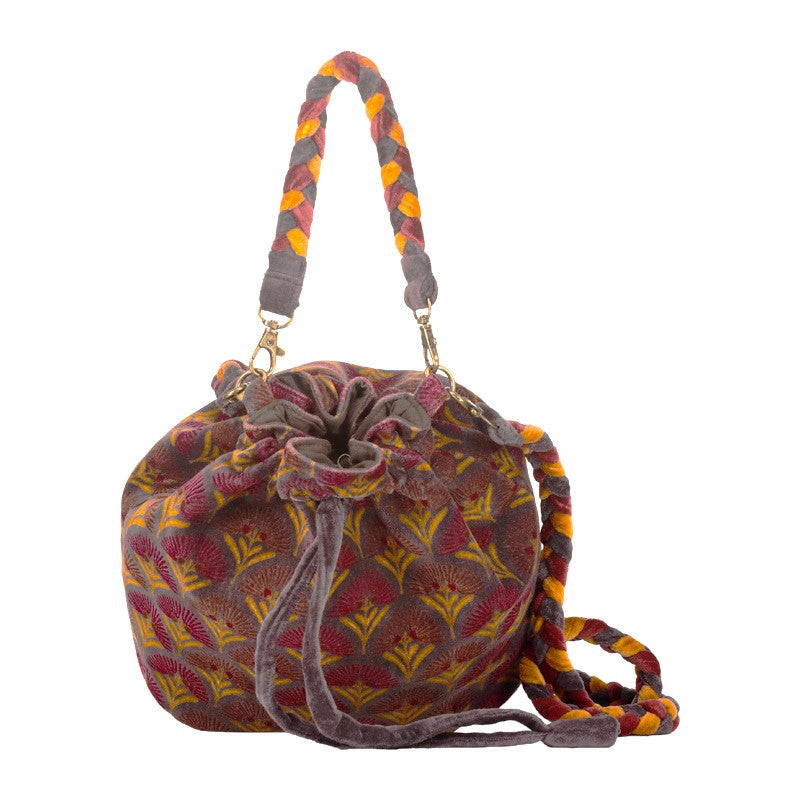 BORSA SECCHIELLO IN VELLUTO