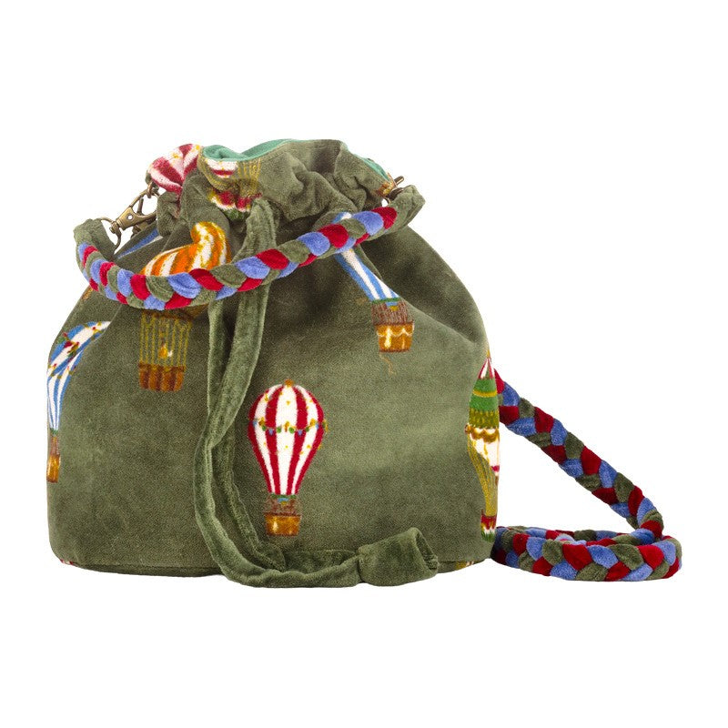 BORSA SECCHIELLO IN VELLUTO