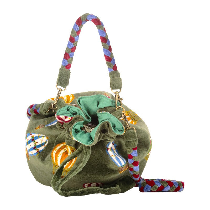 BORSA SECCHIELLO IN VELLUTO