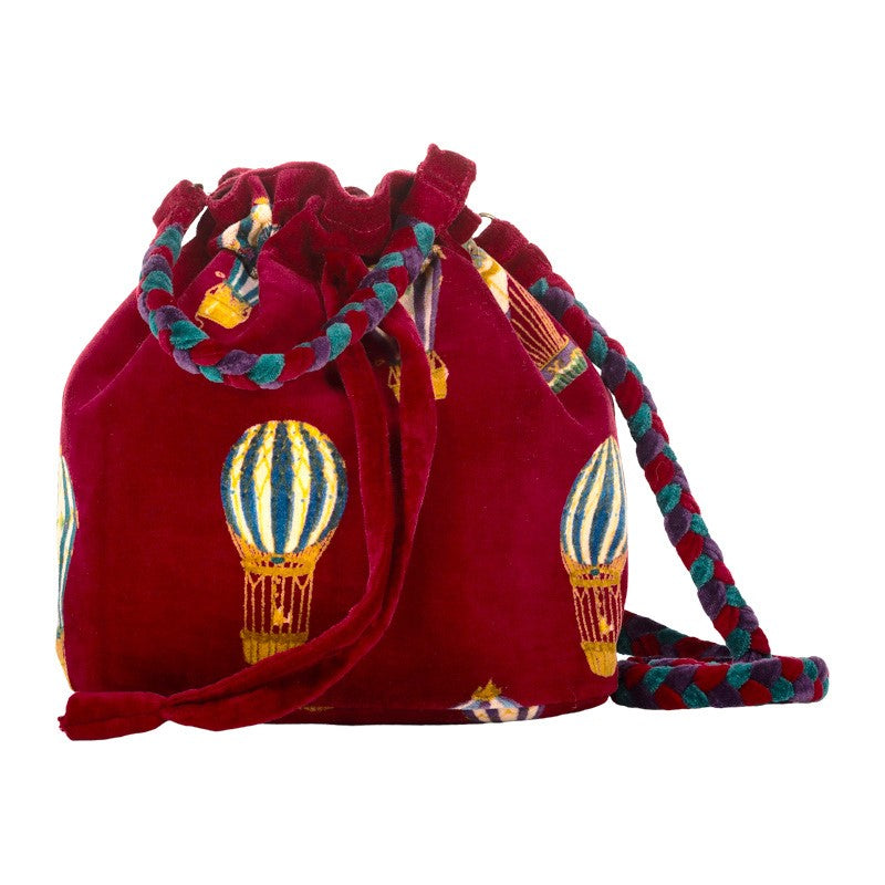 BORSA SECCHIELLO IN VELLUTO